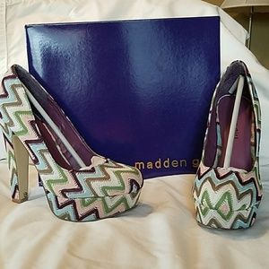 Madden Girl platform heels